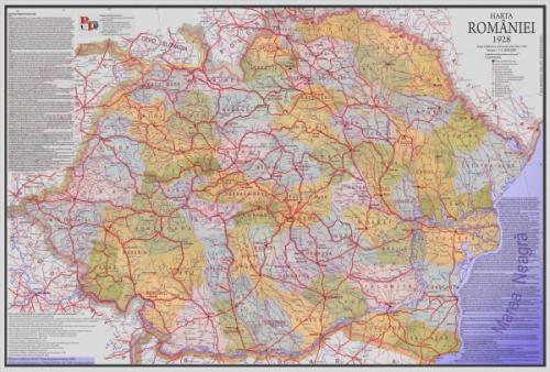 Harta Romania Mare